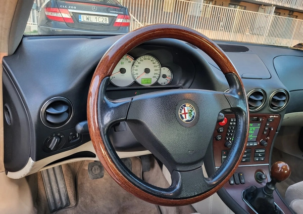 Alfa Romeo 166 cena 19900 przebieg: 54321, rok produkcji 1999 z Warszawa małe 742